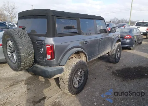 2022 Ford Bronco Big Bend z USA, uszkodzony, nr VIN 1FMDE5BH2NLA80258